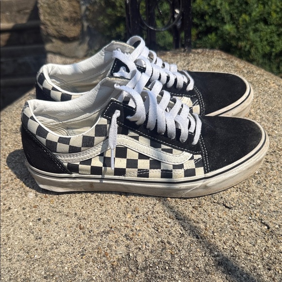 Vans Shoes - Vans Classic Black and White Checkered Sneakers